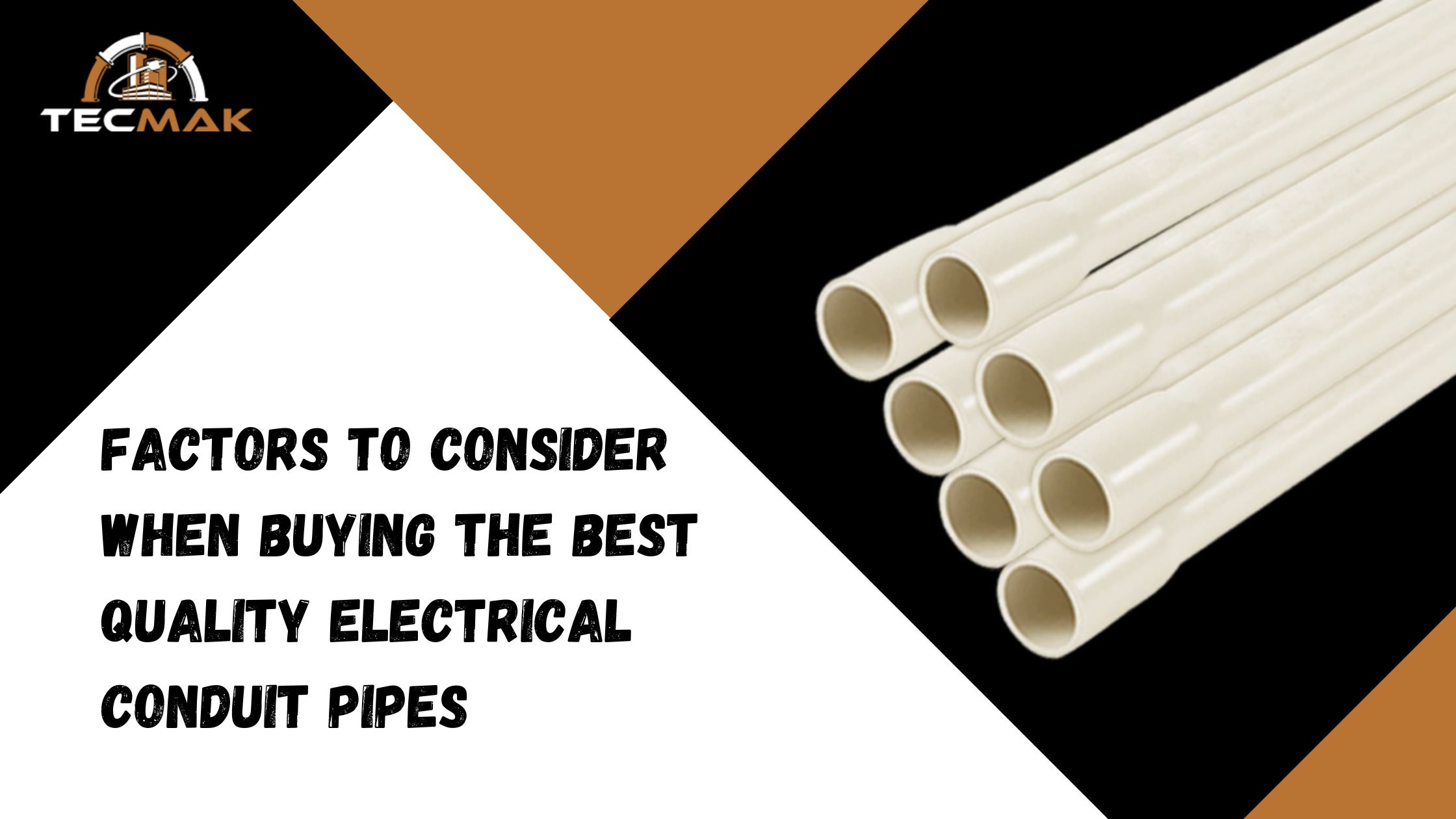 electrical conduit pipes